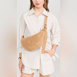 Madewell The Essentials Crescent Sling in Suede